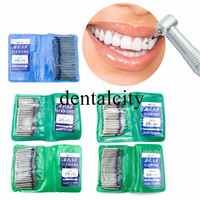 50 sztuk Dental Diamond FG High Speed Burs seria BR do polerowanie zębów 1.6mm 2